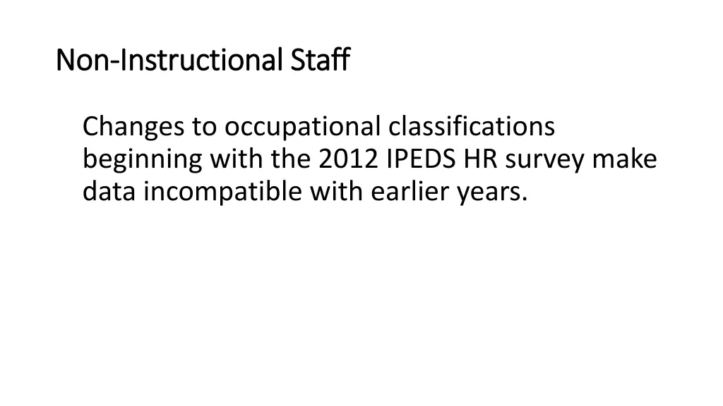 non non instructional staff instructional staff 1