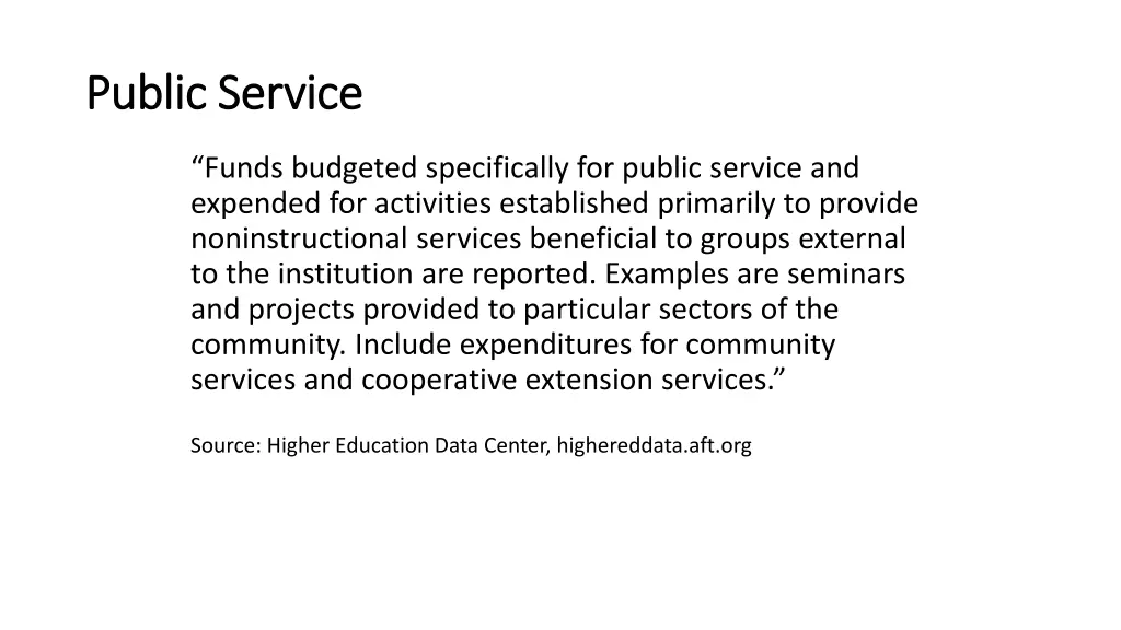 public service public service