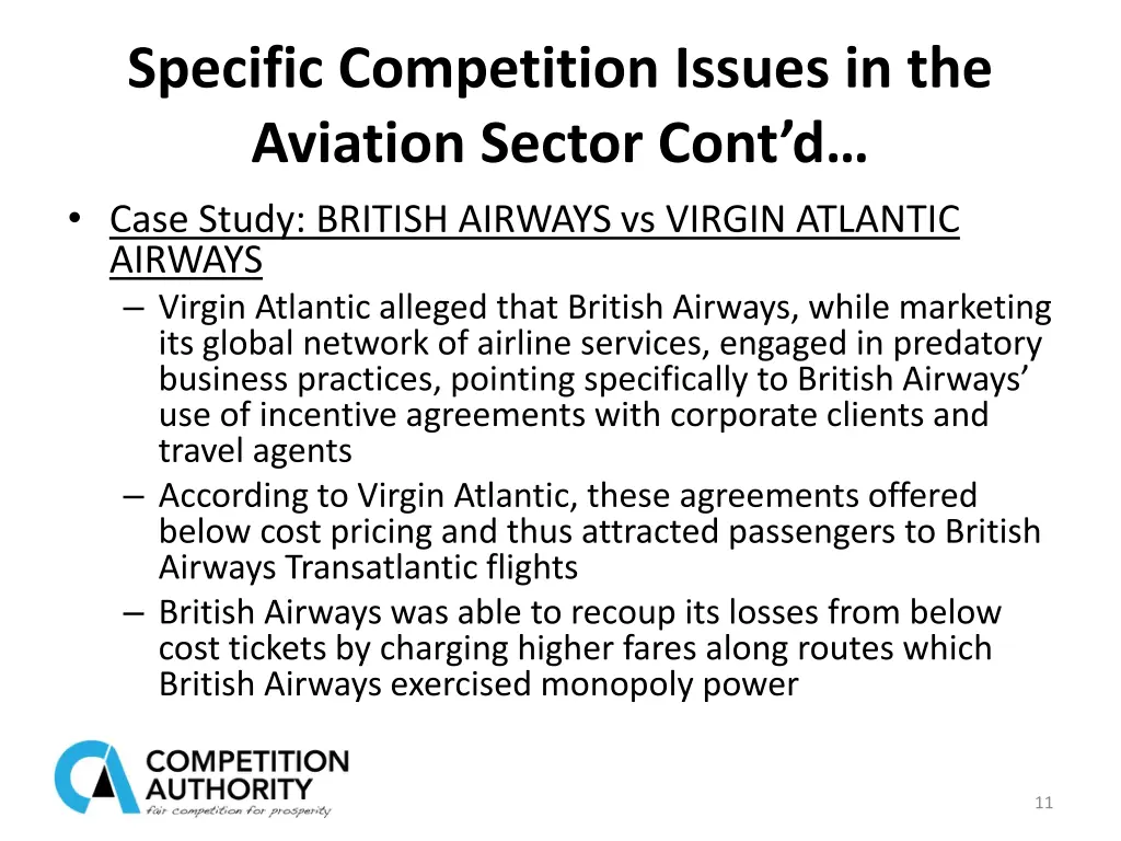specific competition issues in the aviation 3