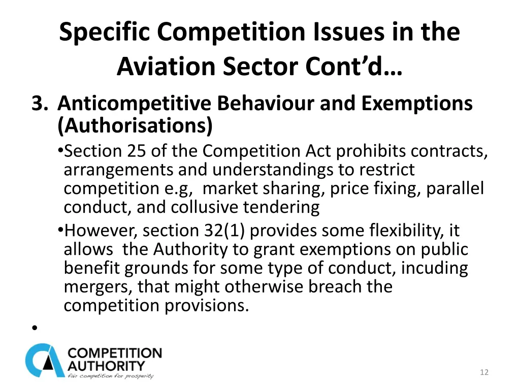 specific competition issues in the aviation 4
