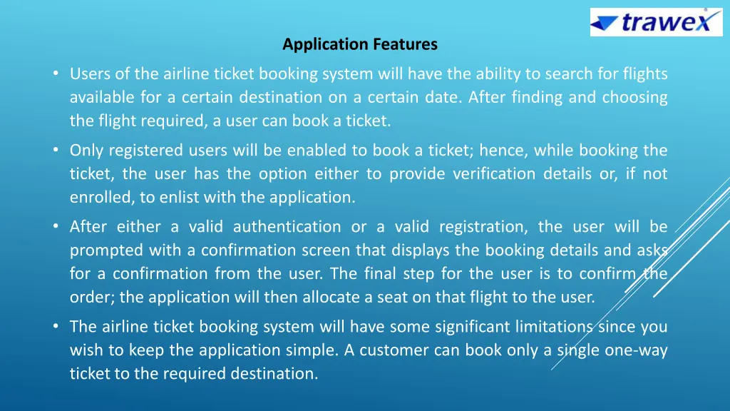 application features
