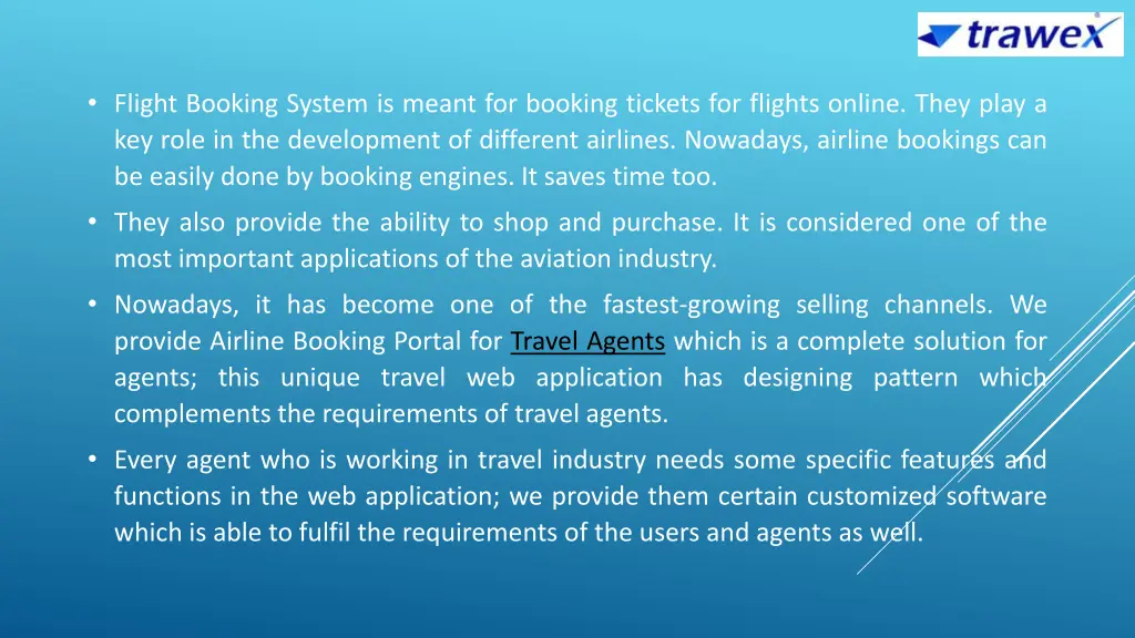 flight booking system is meant for booking
