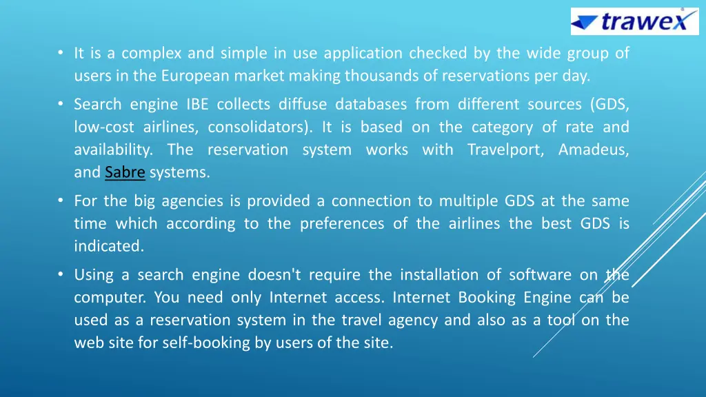 it is a complex and simple in use application