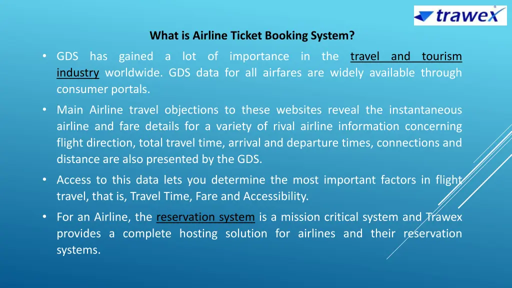what is airline ticket booking system