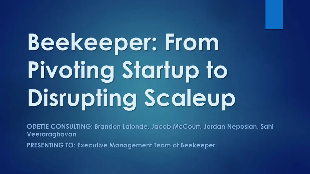 beekeeper from pivoting startup to disrupting