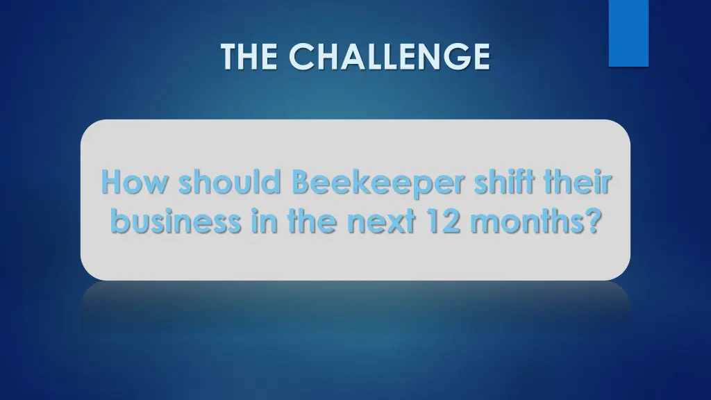 the challenge