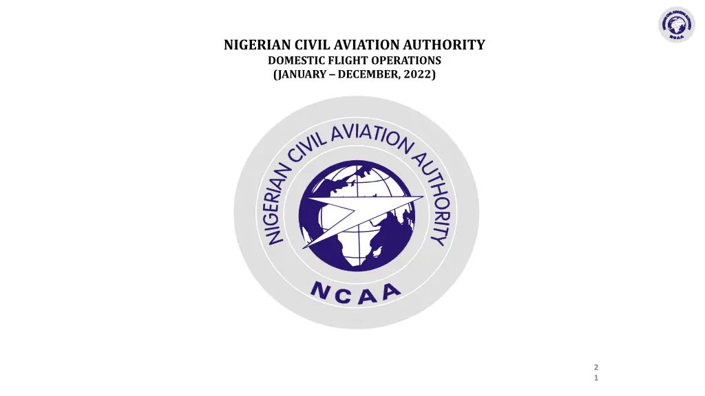 nigerian civil aviation authority domestic flight