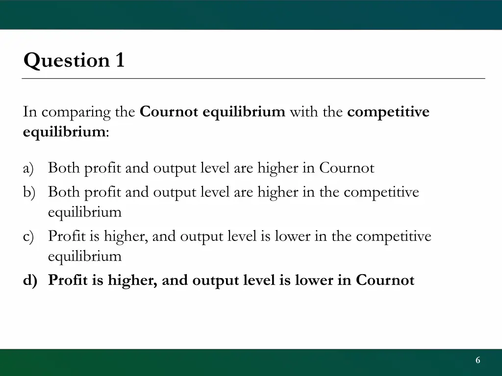 question 1 4