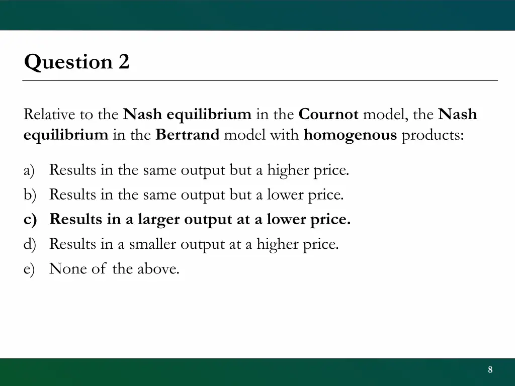 question 2 1