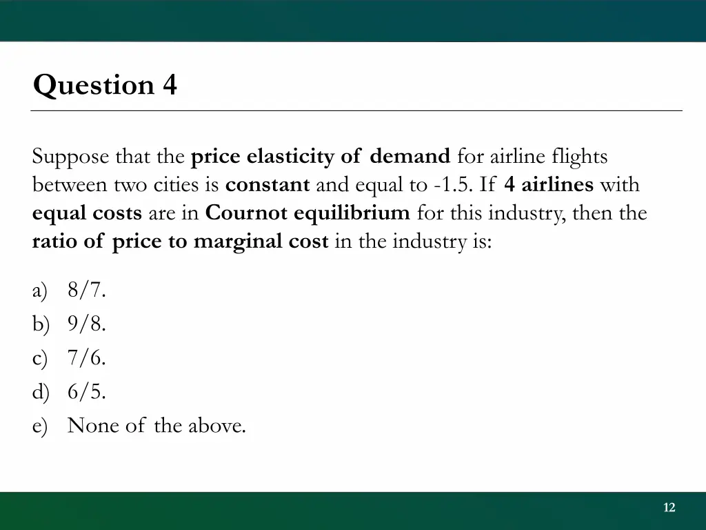 question 4