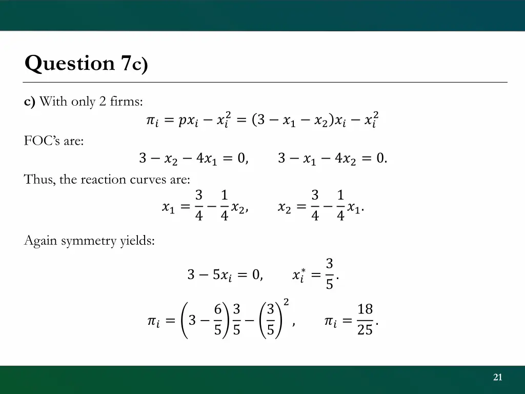 question 7 c