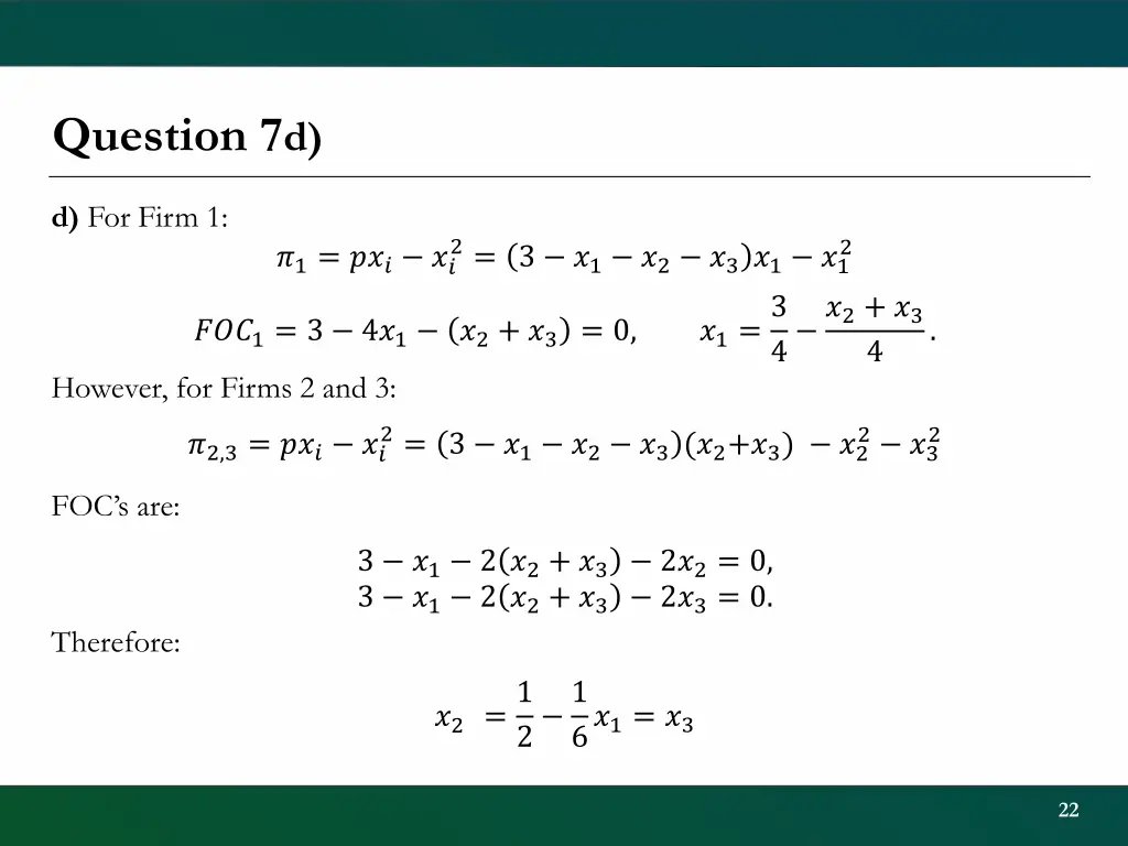 question 7 d