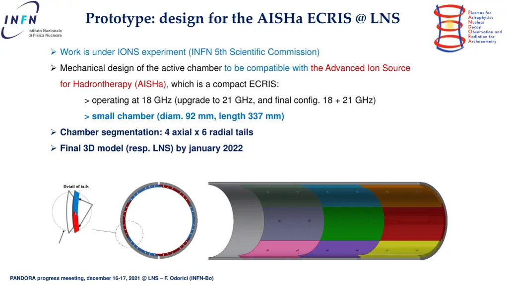 prototype design for the aisha ecris @ lns