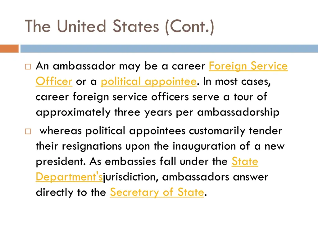 the united states cont