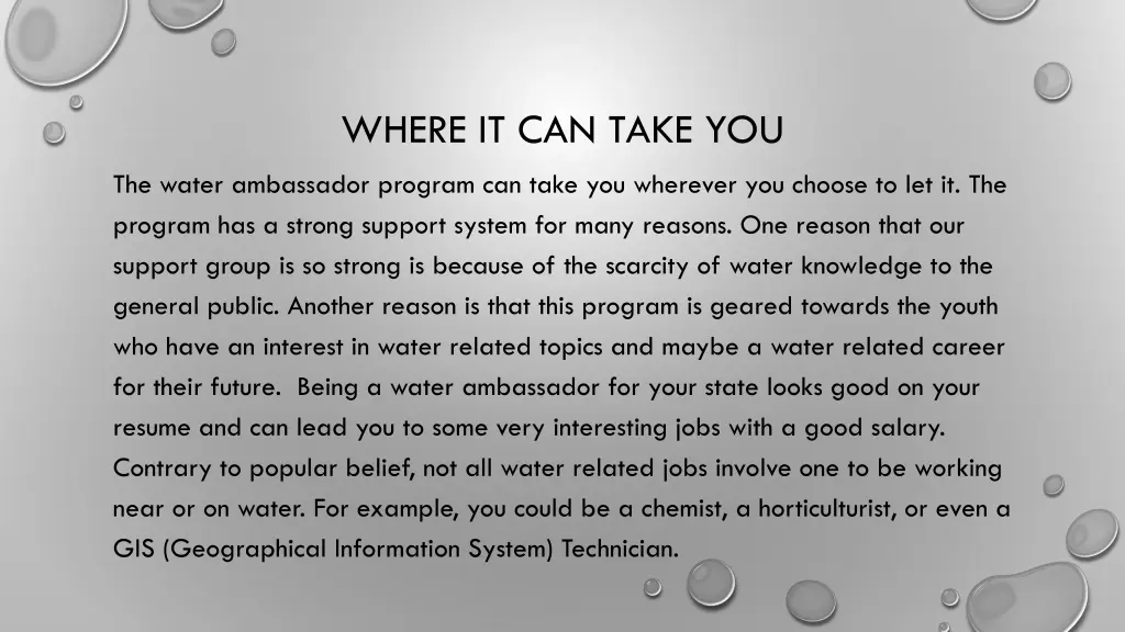 where it can take you
