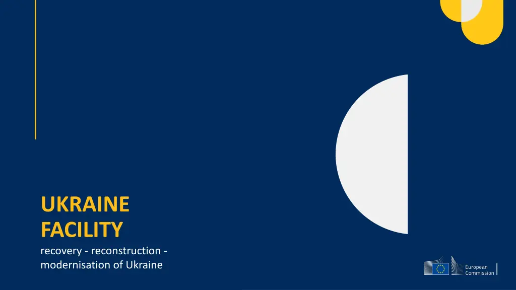 ukraine facility recovery reconstruction