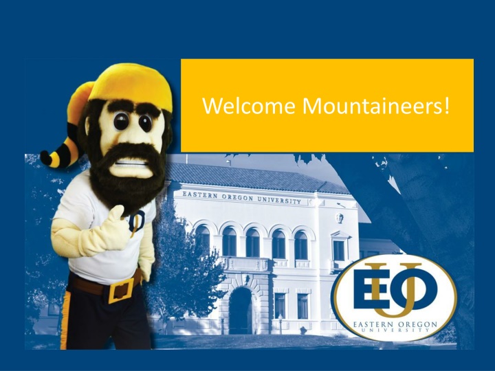welcome mountaineers