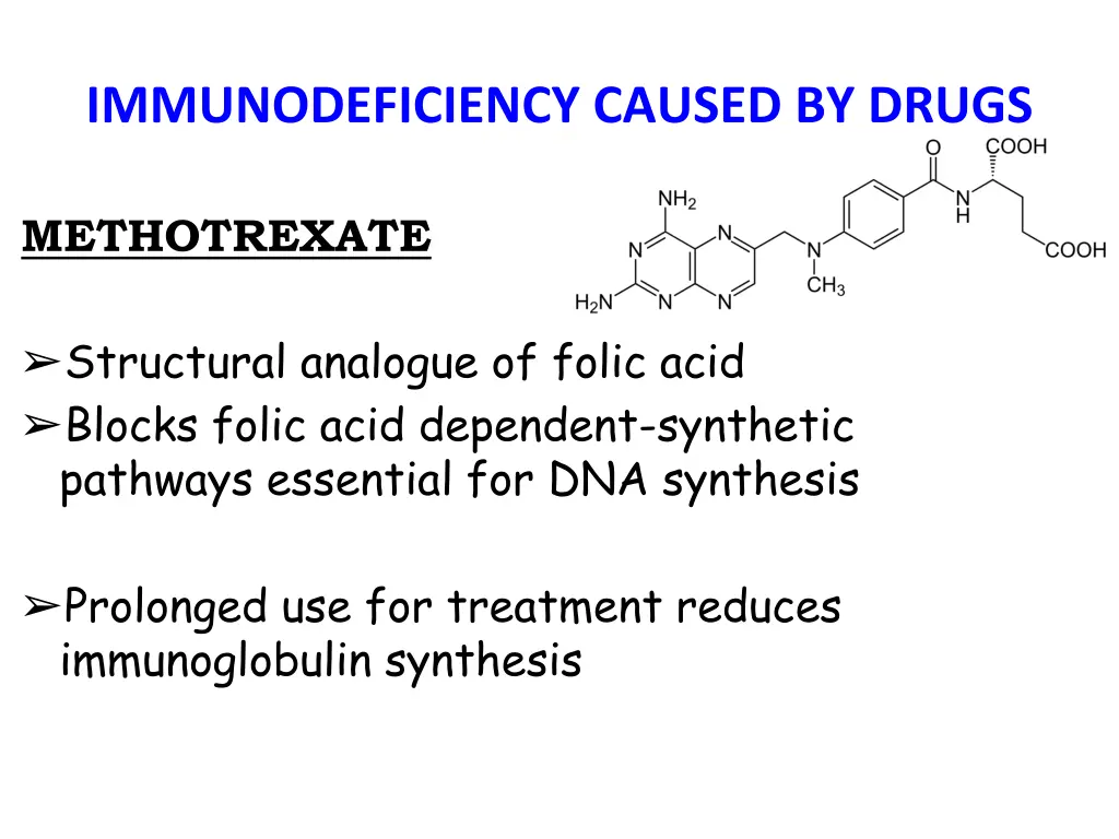 immunodeficiency caused by drugs 1