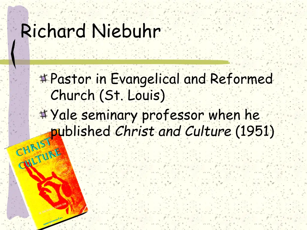richard niebuhr