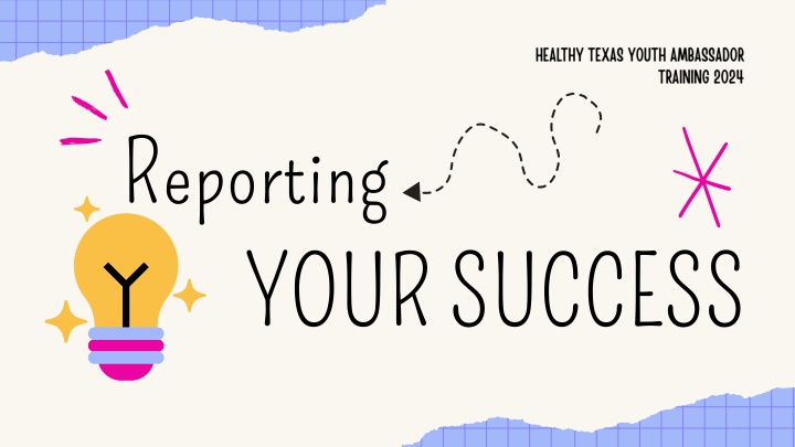 reporting your success