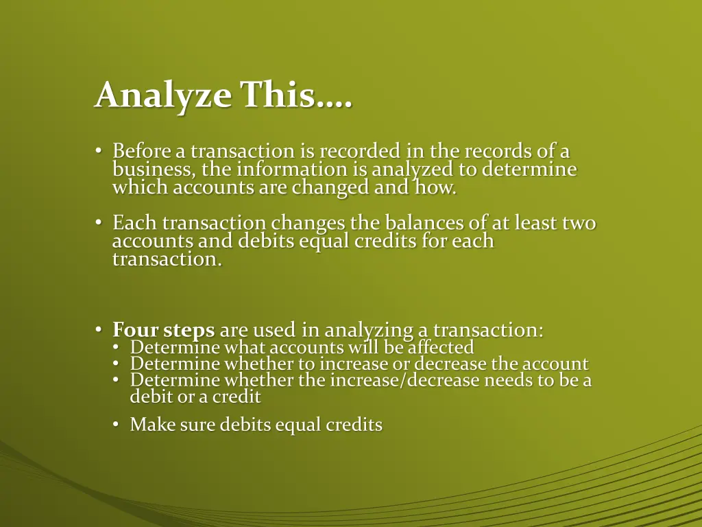 analyze this