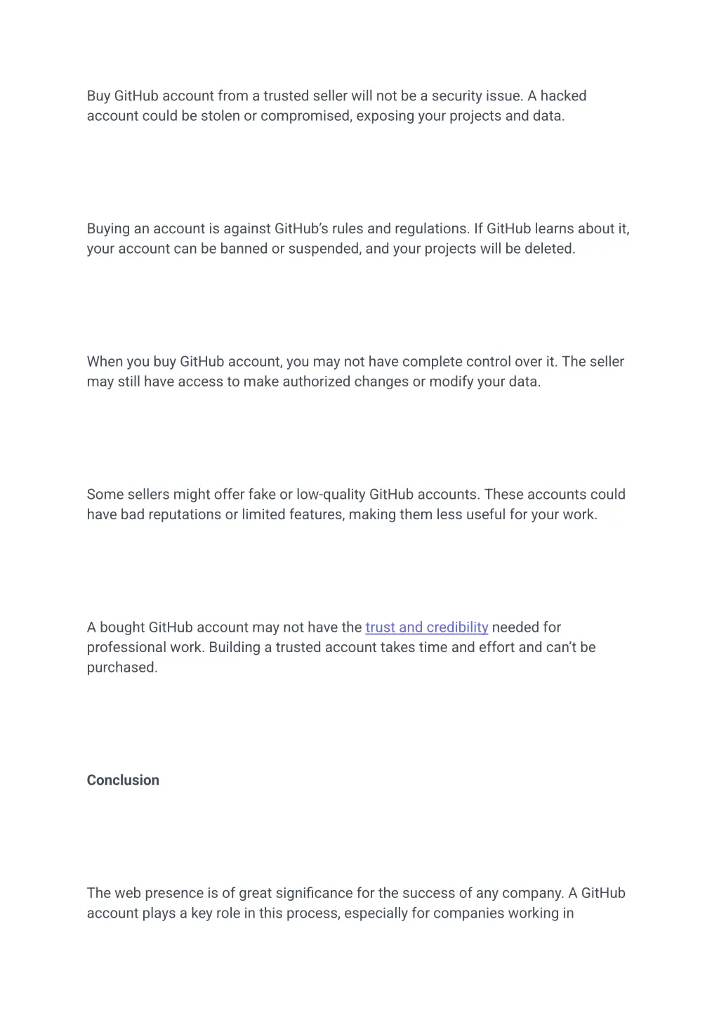 buy github account from a trusted seller will