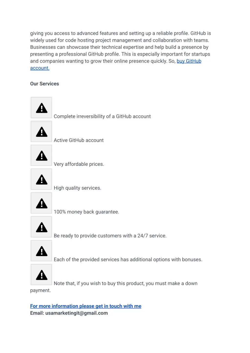 giving you access to advanced features