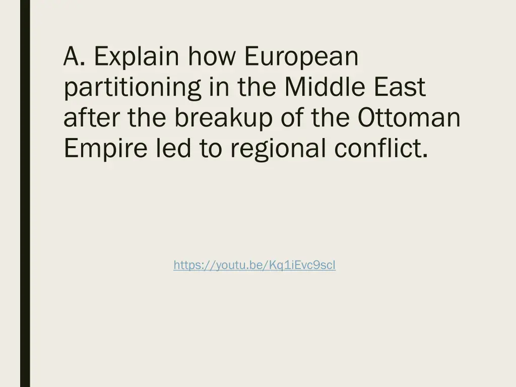 a explain how european partitioning in the middle