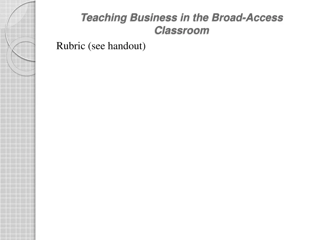 teaching business in the broad access classroom 3