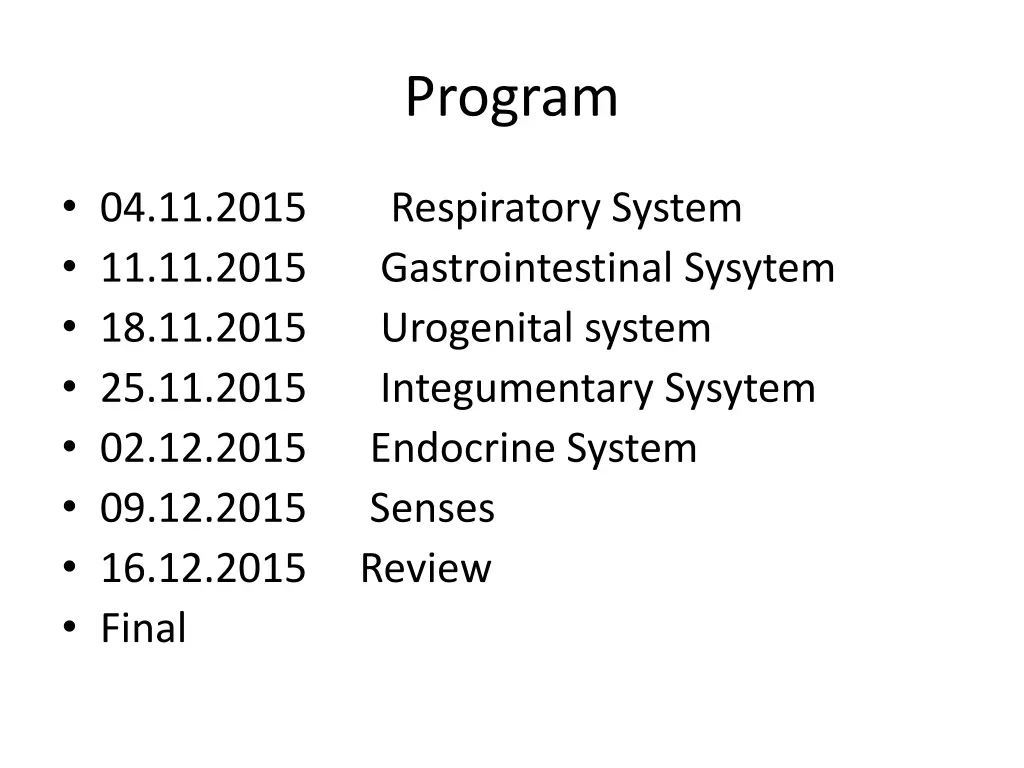 program 1