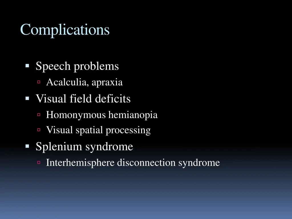 complications 2
