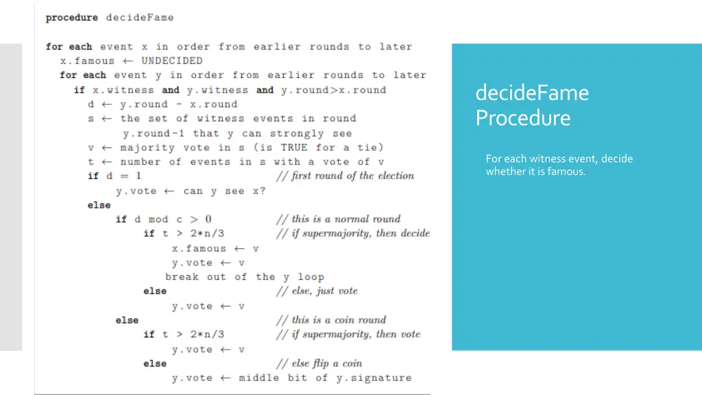 decidefame procedure