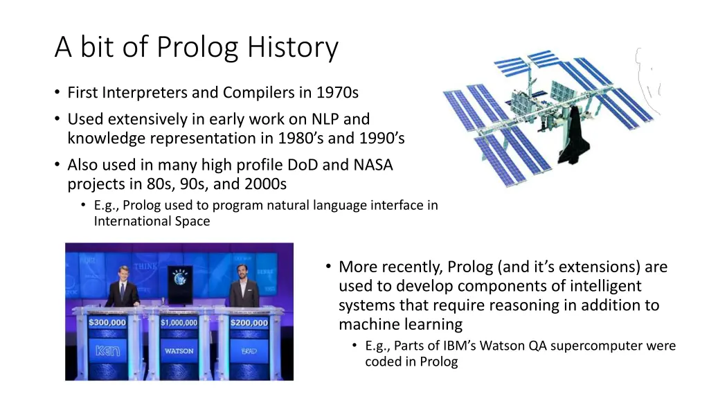 a bit of prolog history