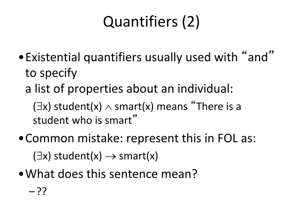 quantifiers 2