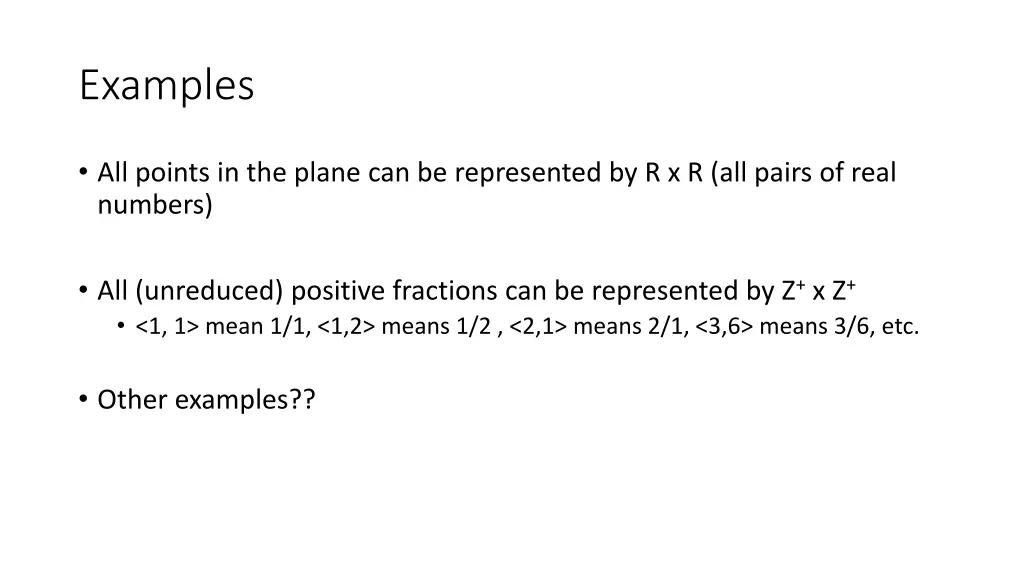 examples