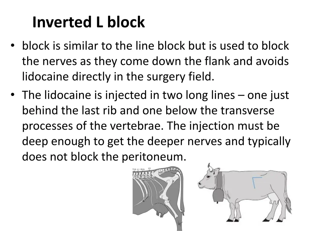 inverted l block