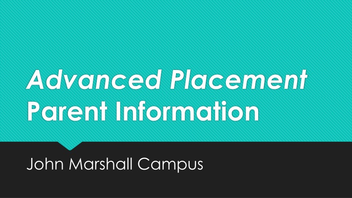advanced placement parent information