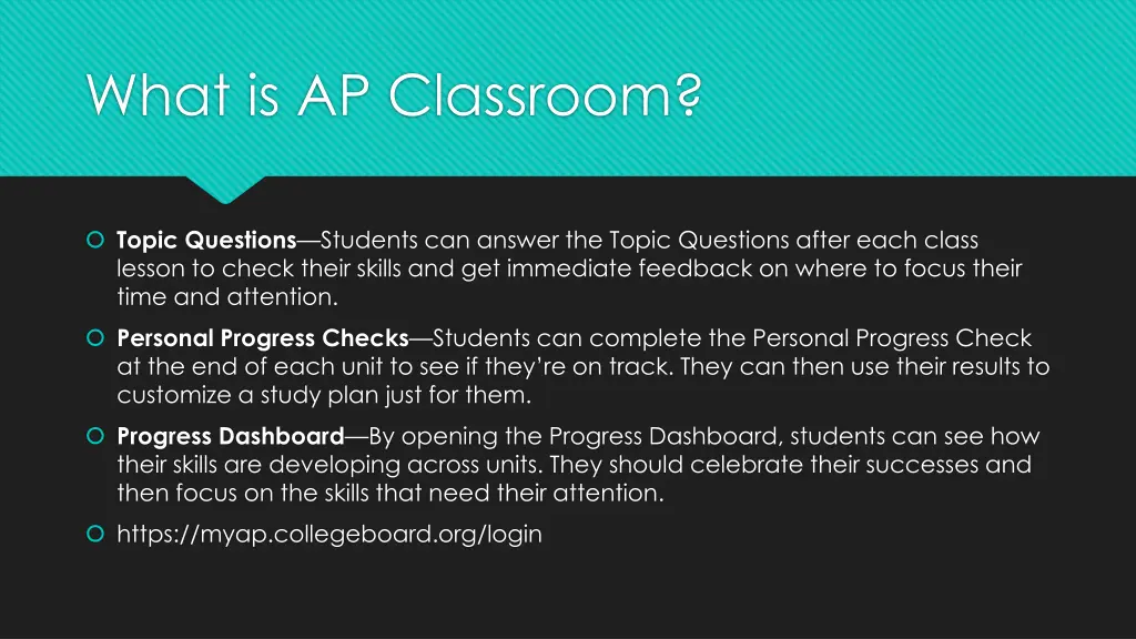 what is ap classroom