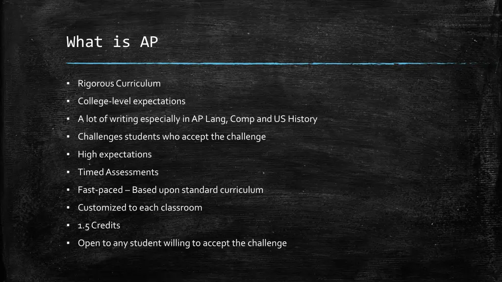 what is ap