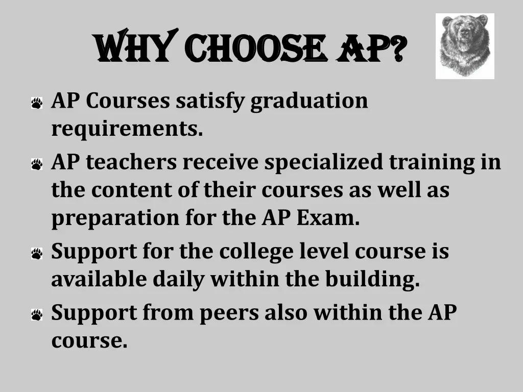 why choose why choose ap