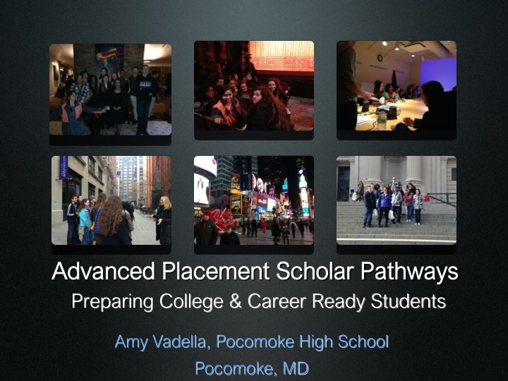advanced placement scholar pathways advanced