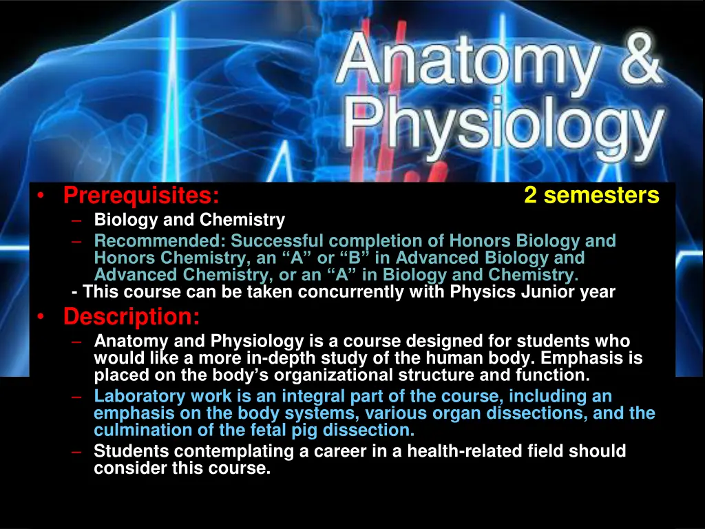 2 semesters