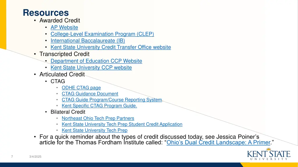 resources awarded credit ap website college level