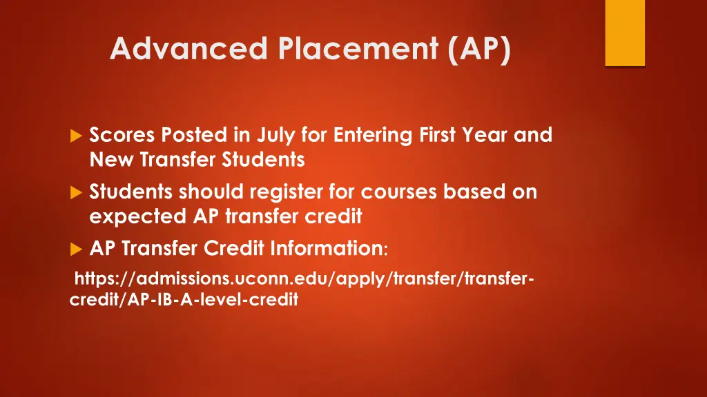 advanced placement ap