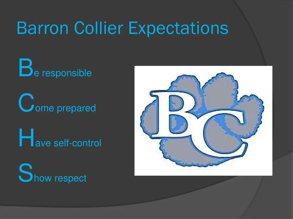 barron collier expectations