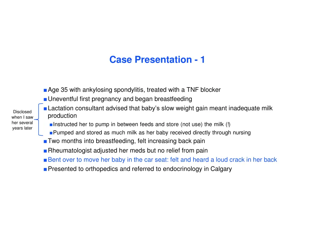 case presentation 1