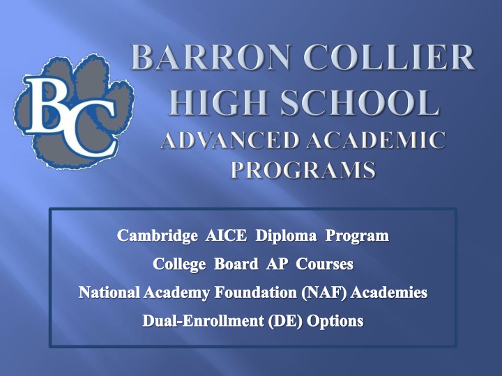 cambridge aice diploma program