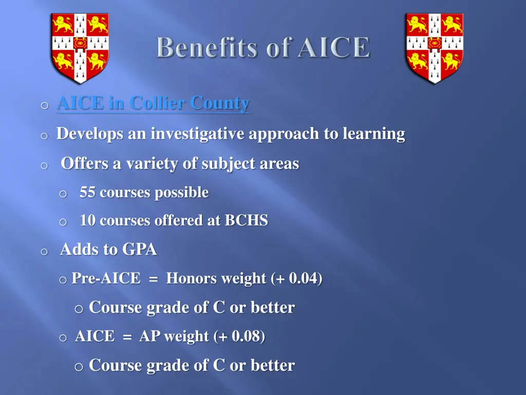 o aice in collier county