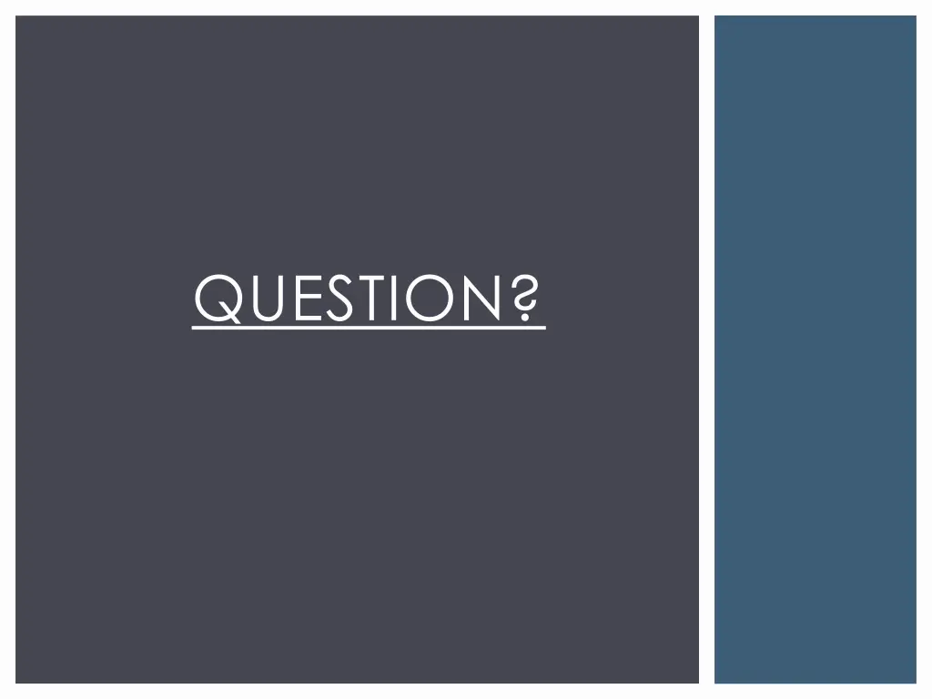question