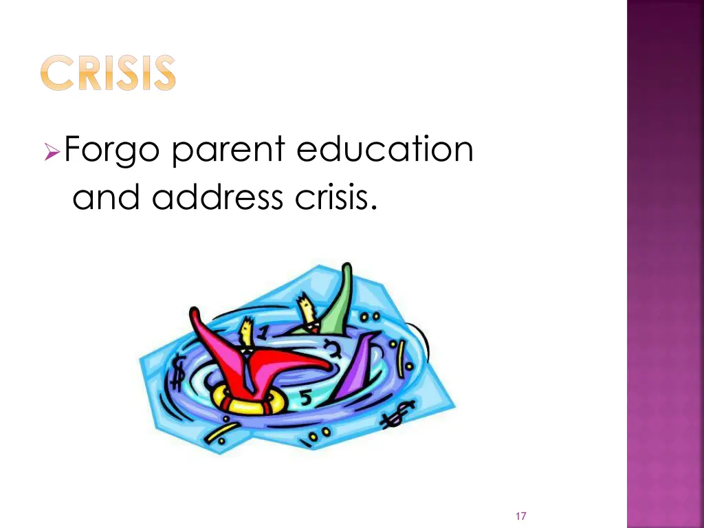 crisis